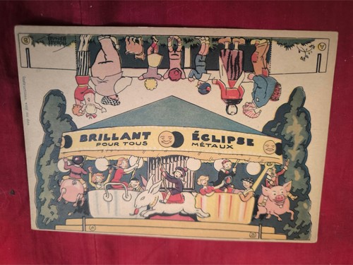 Carte publicitaire 1930 - carte,