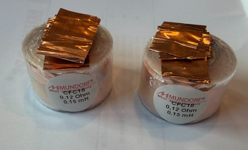 Two mundorf coil inductor - coil,