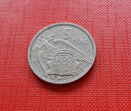 Pièce espagne 5 pesetas - pesetas,