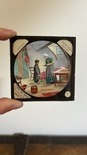 Plaque verre peint lanterne