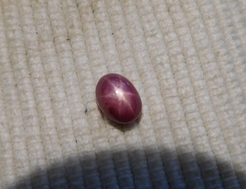 Cabochon ovale rubis - cabochon,