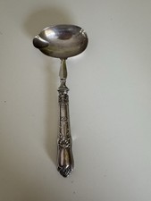 Très Ancienne Cuillère À Sauce RD