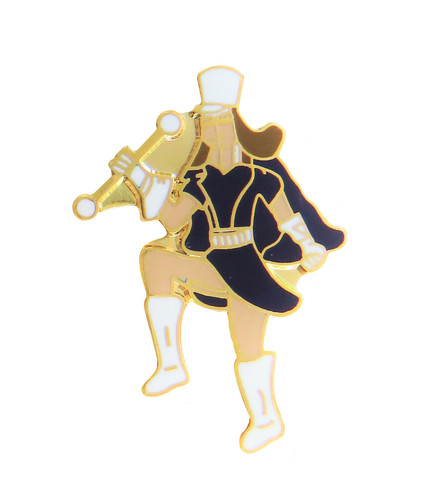 Badge pin majorette - badge, baton