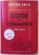 Code de commerce 2013 - 108e