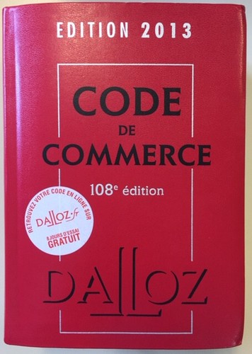 Code commerce 2013 - 2013,