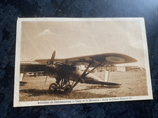 CPA 36 AVIATION DE CHATEAUROUX CAMP DE LA MARTINERIE AVION DE CHASSE NIEUPORT 62