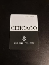 The Ritz Carlton Chicago Hotel Room Key Card
