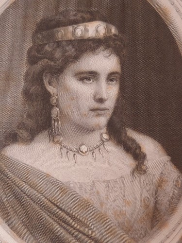 Gravure gabrielle krauss - gabrielle,