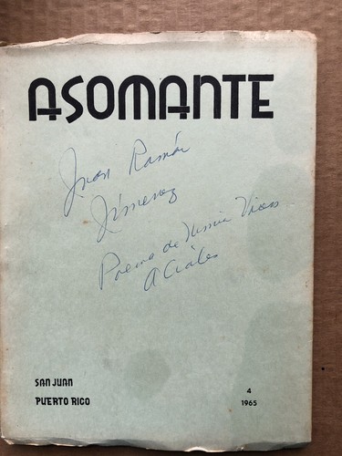 Revista asomante 1965 - asomante,