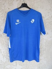 Maillot GF 38 GRENOBLE FOOT porté n°12 NIKE training shirt jersey bleu L