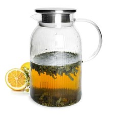 Carafe en Verre 1,5L Inox