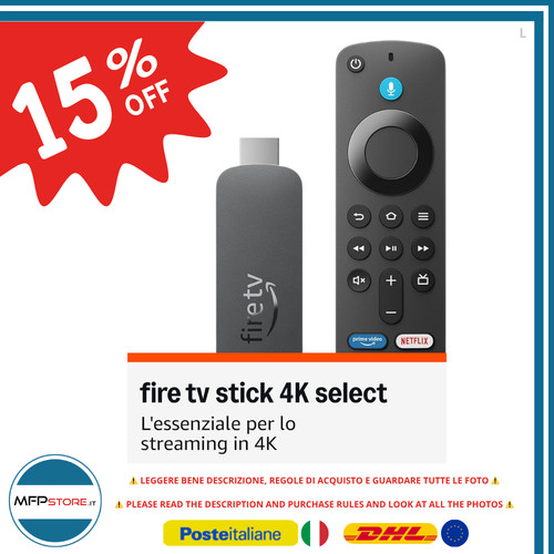Amazon fire stick select - tv,