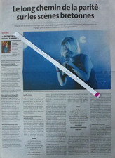 Zaho De Sagazan , Le long chemin de la parité sur les scènes bretonnes , journal