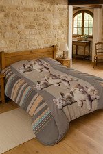 Couette Légère Chat - 1 ou 2 personnes - 200x200 - 2791