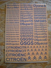 CLASSEUR COMMERCIALE CITROEN DS - GS - SM - DYANE - MEHARI - AMI8 - 2CV