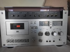 Platine cassettes AKAI GXC 570D 3 têtes en excellent état, révisée.