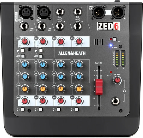 Allen heath zed 4 channel - &, zed-6