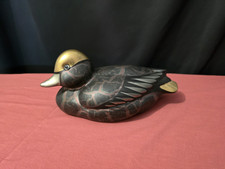 Canard ancien en céramique -