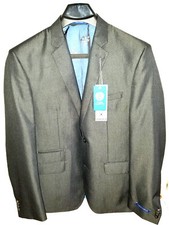 Vince Camuto Veste De Costume Pour Homme Slim Charbon 40R MSRP 425 $