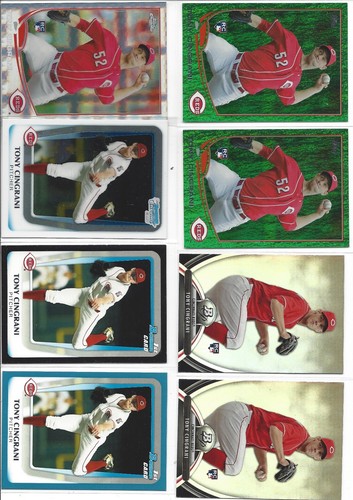 Tony cingrani rookie lot - cingrani,