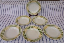6 assiettes creuses « Moulin