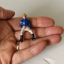 QUIRALU  " les courses " 1 cavalier  peinture d'origine