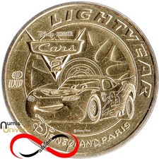 Médaille Souvenir Monnaie de Paris 2025 - Disneyland - Lightyear Cars 2 (77)