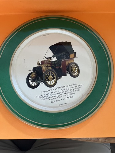 Assiette publicitaire metal - en,