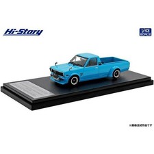 Hi-Story 1/43 Nissan Datsun Sunny Truck 1979 Customized Turquoise Blue Diecast