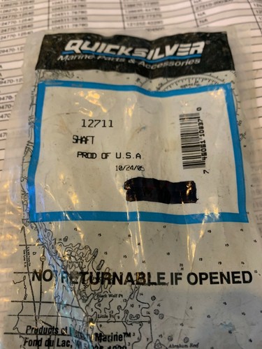 Quicksilver 12711 shaft new - #12711,