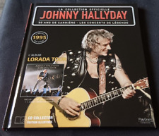 ♫ Johnny -Cd  (neuf)+ livre illustré -Concert de légende, Lorada Tour  1995 ♫