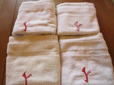 4 serviettes de toilette