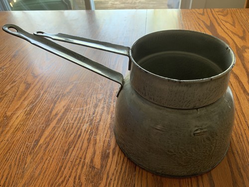 Vintage metal double boiler - vintage,