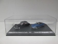 DUO CITROEN DS 19 De Gaulle +