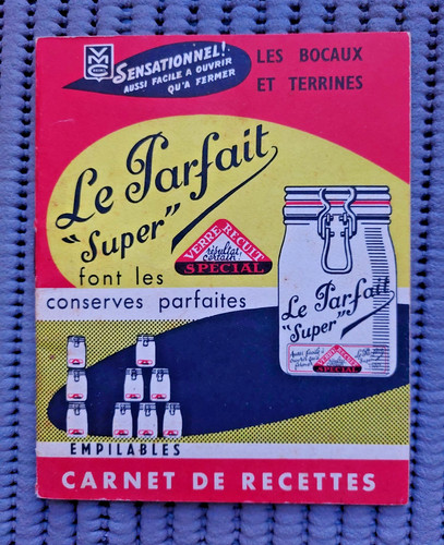 Carnet recettes parfait - carnet,