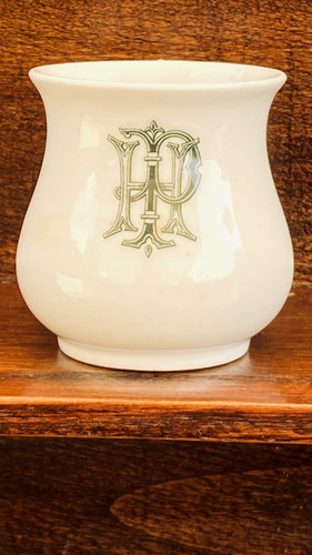 Tasse porcelaine blanche - porcelaine,