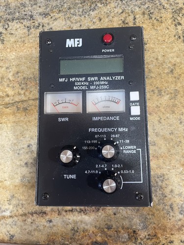 Mfj 259c 170 mhz hf - 1.8-170, hf/vhf