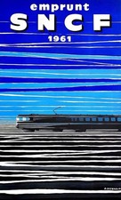 Affiche Poster Train SNCF