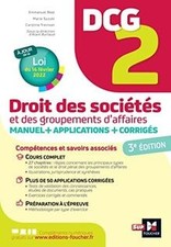 DCG 2 - Droit des sociétés