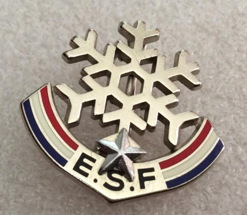 Broche ecole française - broche, ski