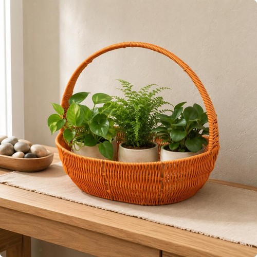 Panier résine tressée - en,