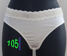 NEUF @@ LUXE STRING SATIN et PERLES + CADOLLE + FR S ou M 