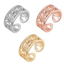 3pcs Toe à bague Pied Anneau