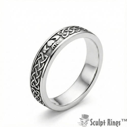 Bague nœud celtique sculpt - celtique,