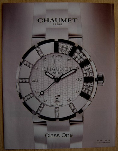 Publicité papier montre - papier,