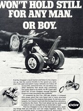 Vintage 1971 COX CHOPPER Toy