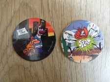 pog pogs caps  - 2 pièces