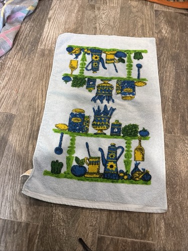 Vtg mcm kitchen - kitchen, blue