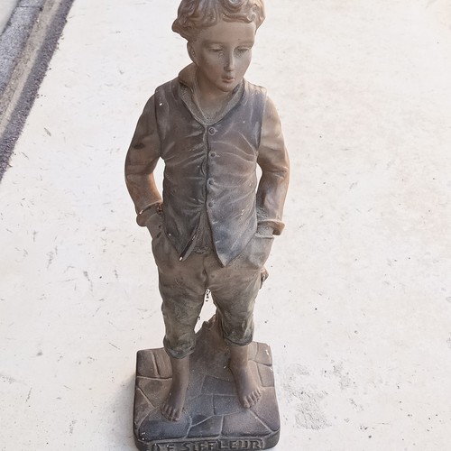 Statue siffleur sur - statue, «