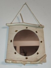 Joli miroir en bois flotté et